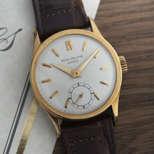 Load image into Gallery viewer, 1953 Patek Philippe Calatrava 18k Yellow gold Reference 96 - Archive Papers