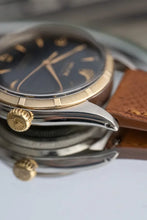 Load image into Gallery viewer, 1953 Rolex Explorer 6299 Bubble back Black Honey Comb Explorer Dial