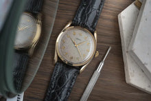 Load image into Gallery viewer, 1954 Rolex Quarter 1/4 Century Gold Eatons 5590 - Box + papers
