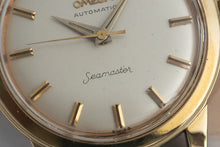 Load image into Gallery viewer, 1956 Omega 14k Solid Gold Seamaster GX6546 - Cal 500 movement