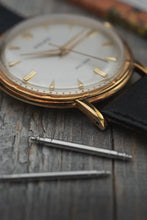 Load image into Gallery viewer, 1956 Rolex Precision 8952 Metropolitan Stunning grey dial Engine turned bezel
