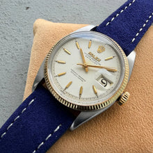 Load image into Gallery viewer, 1957 Rolex Datejust Two Tone Gold + Stainless 6605 - 1066 Movement -Serviced!
