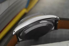 Load image into Gallery viewer, 1958 Rolex Oyster Perpetual 6567 Two Tone Gold + Stainless- Tropical Patina dial