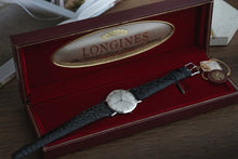 Load image into Gallery viewer, 1960s Unworn Longines 14k white Gold - Box - New Old Stock Condition!