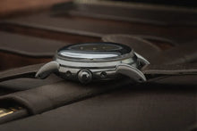 Load image into Gallery viewer, Vintage 1960s Ulysse Nardin Stainless Steel Triple Calendar Moonphase Black Dial