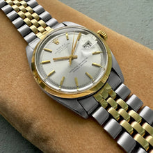 Load image into Gallery viewer, 1966 Rolex Datejust 1600 Two Tone Jubilee Smooth Bezel - Attractive Pie Pan Dial