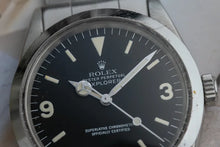 Load image into Gallery viewer, 1967 Rolex 1016 Explorer Stainless Steel