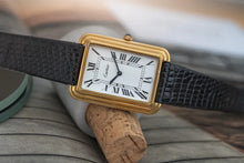 Load image into Gallery viewer, 1970s Cartier Tank Jumbo Stepped case 5512116 'New York'