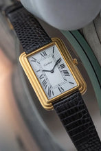 Load image into Gallery viewer, 1970s Cartier Tank Jumbo Stepped case 5512116 'New York'