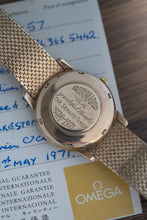 Load image into Gallery viewer, 1971 Omega Seamster 9k Solid Gold 165.003 - Box + Papers 71.5 Grams