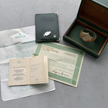 Load image into Gallery viewer, 1972 Rolex President Solid Gold 1803 - Complete Set - Box + Papers
