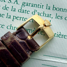 Load image into Gallery viewer, 1984 Rolex 31mm Datejust 18k Gold dial 68278 - Box and Papers
