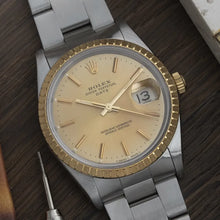 Load image into Gallery viewer, 1990 Rolex 15223 Date Serviced – 1992 Coca Cola Award
