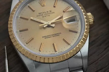 Load image into Gallery viewer, 1990 Rolex 15223 Date Serviced – 1992 Coca Cola Award