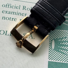 Load image into Gallery viewer, 1990 Rolex Datejust 18k Gold Ivory Roman numeral dial 16238 - box and Papers