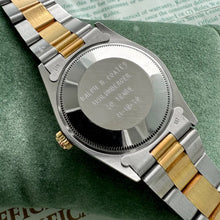 Load image into Gallery viewer, 1990 Rolex Oyster Perpetual 1500 - Box + Papers - Schlumberger Award