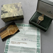 Load image into Gallery viewer, 1990 Rolex Oyster Perpetual 1500 - Box + Papers - Schlumberger Award