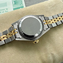 Load image into Gallery viewer, 1992 Rolex Datejust Champagne Diamond Dial 69173 - Jubilee Box + Papers