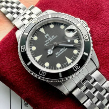 Load image into Gallery viewer, 1995 Tudor 36mm Submariner Stainless Steel 75090 Jubilee - Box + Papers