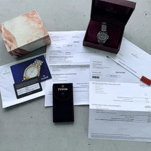 Load image into Gallery viewer, 1995 Tudor 36mm Submariner Stainless Steel 75090 Jubilee - Box + Papers