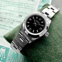 Load image into Gallery viewer, 1996 Rolex 67180 - Box Papers -Serviced! Black Dial