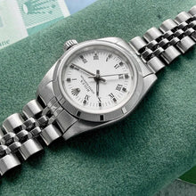 Load image into Gallery viewer, 1999 Rolex Date jubilee 76030 - Box Papers - Polished and Serviced!