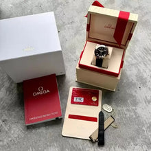 Load image into Gallery viewer, 2021 Omega Seamaster Planet Ocean 23263382001001 Box Papers -Solid 18K Rose Gold