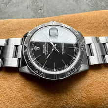Load image into Gallery viewer, 2001 Rolex Turn O Graph Glossy Black Dial 16264 – Box and Papers – Sharp!