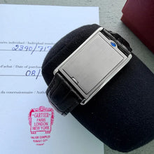 Load image into Gallery viewer, 2002 Cartier Basculante 2390 Stainless Steel - Box Papers