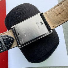Load image into Gallery viewer, 2002 Cartier Basculante 2390 Stainless Steel - Box Papers