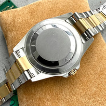 Load image into Gallery viewer, 2002 Rolex GMT Master II 16713 Two Tone Serviced Box + Booklets