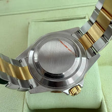 Load image into Gallery viewer, 2005 Rolex Submariner Bluesy 16613 Two Tone 16613LB - 2021 Rolex Service