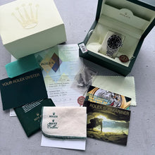 Load image into Gallery viewer, 2005 Rolex Submariner Stainless Steel - Box and Papers 16610 T - Serviced