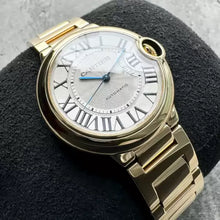 Load image into Gallery viewer, 2019 Cartier Yellow Gold 36mm Ballon Bleu 3002 Box Papers