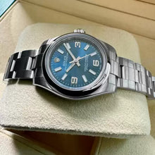 Load image into Gallery viewer, 2021 Ladies Rolex 26mm Datejust 176200 - Blue Dial – Box + Papers