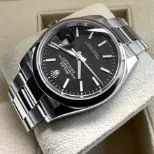 Load image into Gallery viewer, 2023 Rolex 36mm Datejust Black Dial 126200 – Box and Papers - Original Receipt!