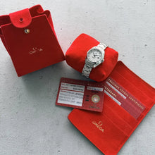 Load image into Gallery viewer, 30mm Omega Aqua Terra Steel Mother Pearl Diamond Dial 23110306155001 Box+ papers