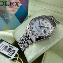 Load image into Gallery viewer, 31mm Rolex Datejust Jubilee Band 178274 – Box Papers - Mother of Pearl Diamond