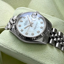 Load image into Gallery viewer, 31mm Rolex Datejust Jubilee Band 178274 – Box Papers - Mother of Pearl Diamond