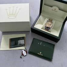 Load image into Gallery viewer, 36mm Rolex 116203 Datejust Gold Roman Numeral Dial- Box + Papers - Serviced!