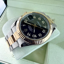 Load image into Gallery viewer, 41mm Rolex Datejust II 116333 Two Tone Black Arabic Numerals Dial - Box + Papers