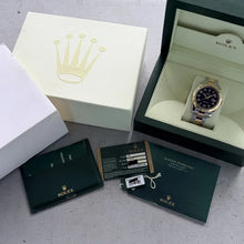 Load image into Gallery viewer, 41mm Rolex Datejust II 116333 Two Tone Black Arabic Numerals Dial - Box + Papers
