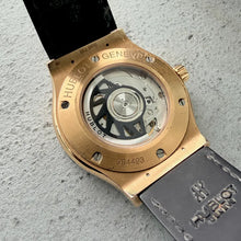 Load image into Gallery viewer, 42mm 18k Rose Gold Hublot 342.0x.2610.lr - Box Papers - Diamond Bezel and Lugs!