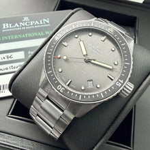 Load image into Gallery viewer, 43mm Blancpain Fifty Fathoms Bathyscaphe Titanium 5000-1210-98S - Box Papers