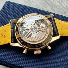 Load image into Gallery viewer, 43mm Breitling RB0138 Rose Gold Navitimer B01 - Box + Papers - Fully Stickered