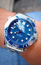 Load image into Gallery viewer, 2024 Omega Seamaster 21030422030001 Stainless Steel - Box Papers - Blue Dial