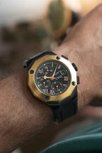 Load image into Gallery viewer, Baume Mercier 43mm Riviera Chronograph 8712 Solid 18K gold Bezel