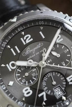 Load image into Gallery viewer, Breguet Type XX XXI XXII Transatlantic Flyback Stainless 3810 - Box and Papers