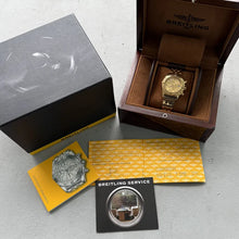 Load image into Gallery viewer, Breitling Cockpit 18k Solid Yellow Gold K13356 - Box Papers - 257 Grams