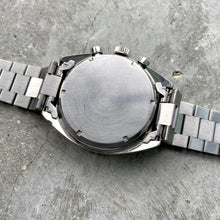 Load image into Gallery viewer, 1970s Heuer Carrera Blue Dial 73653 Chronograph Valjoux 7736